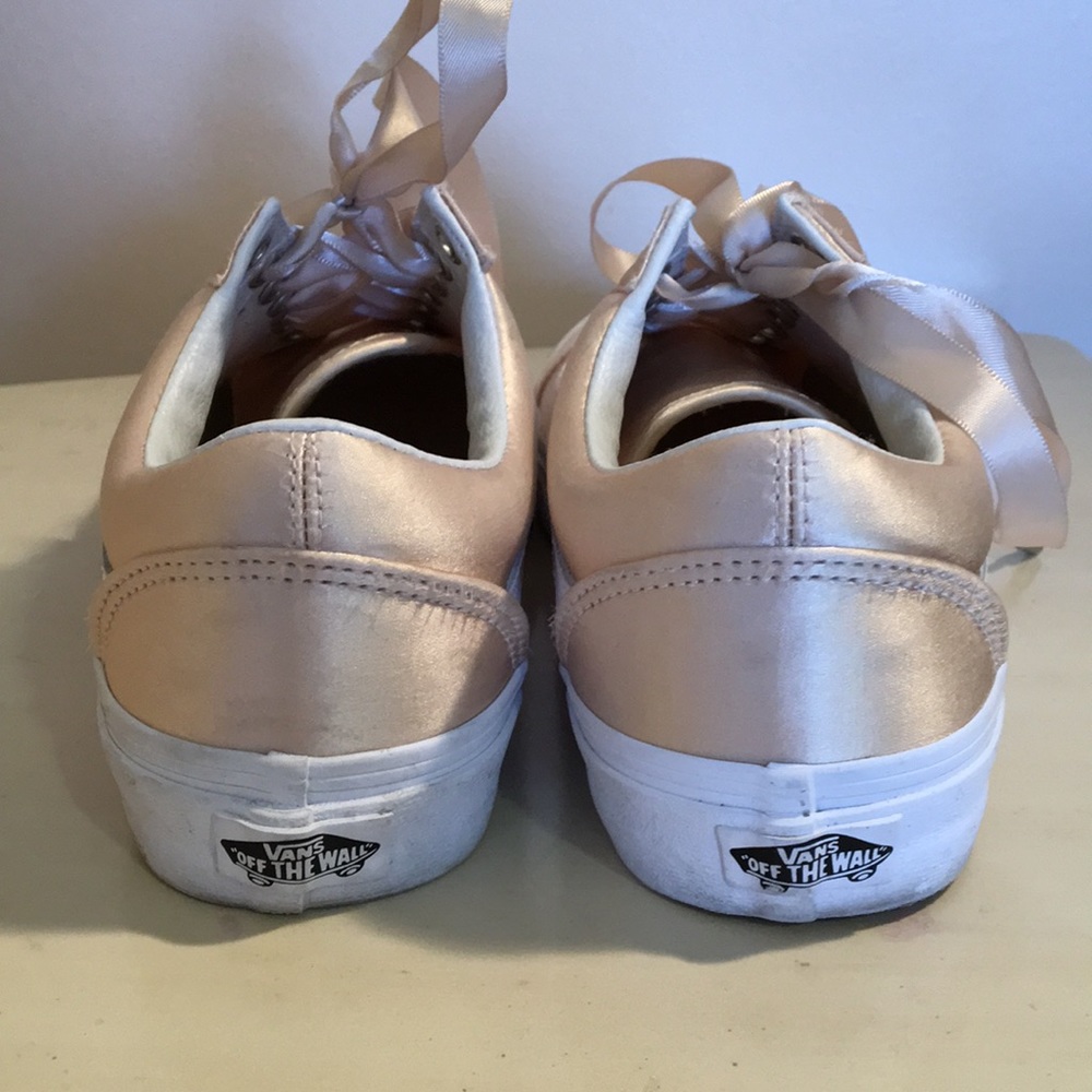 Satin Blush VANs - Picture 3 of 4